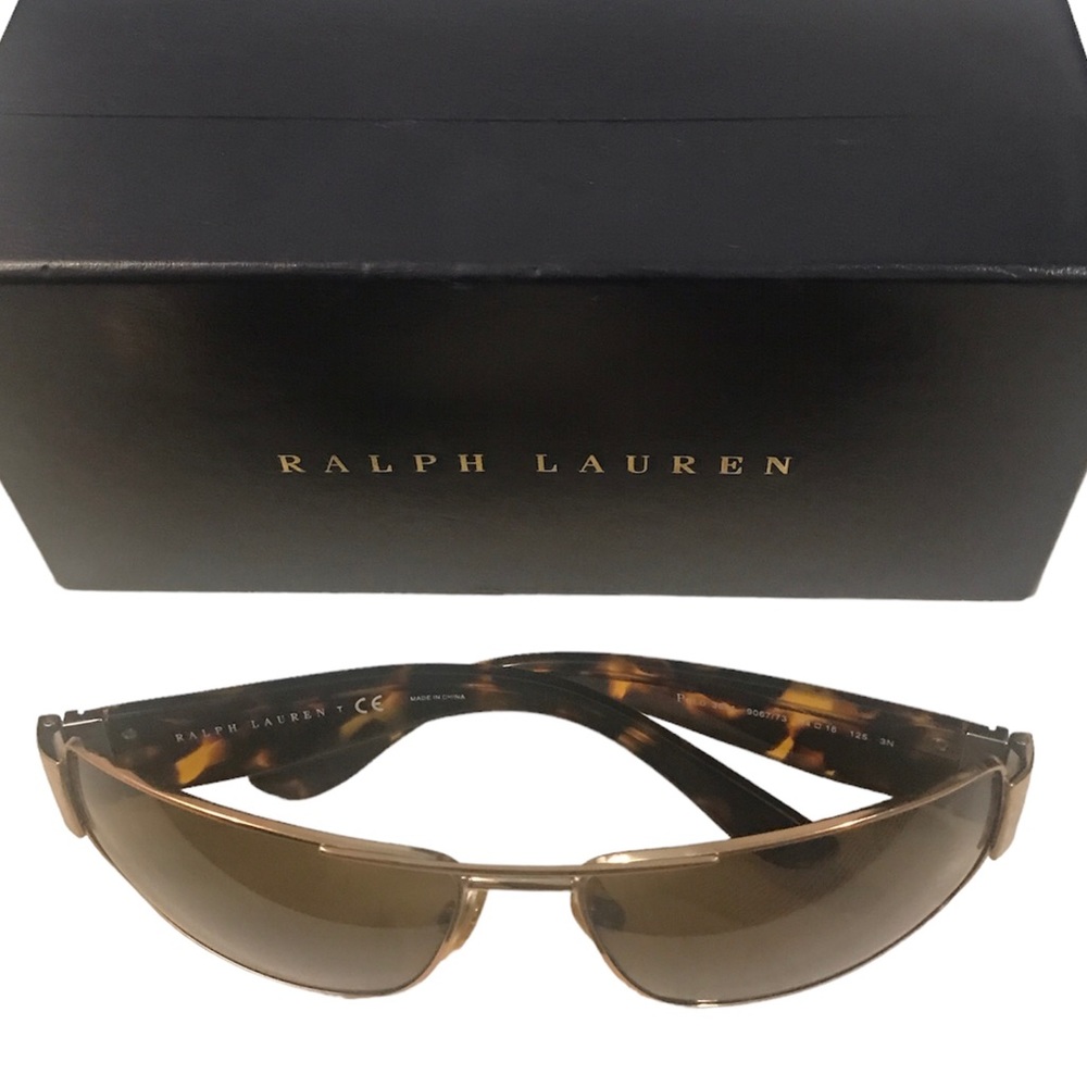 Ralph Lauren Vintage Sunglasses Brown Men/Women 3041 9067173 5416 125 3N